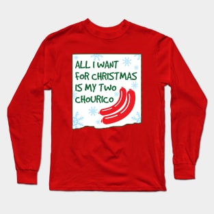All I WANT FOR CHRISTMAS PORTUGUESE Long Sleeve T-Shirt